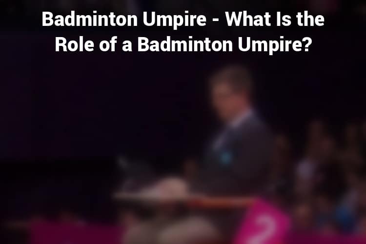 Feature Image Badminton Umpire