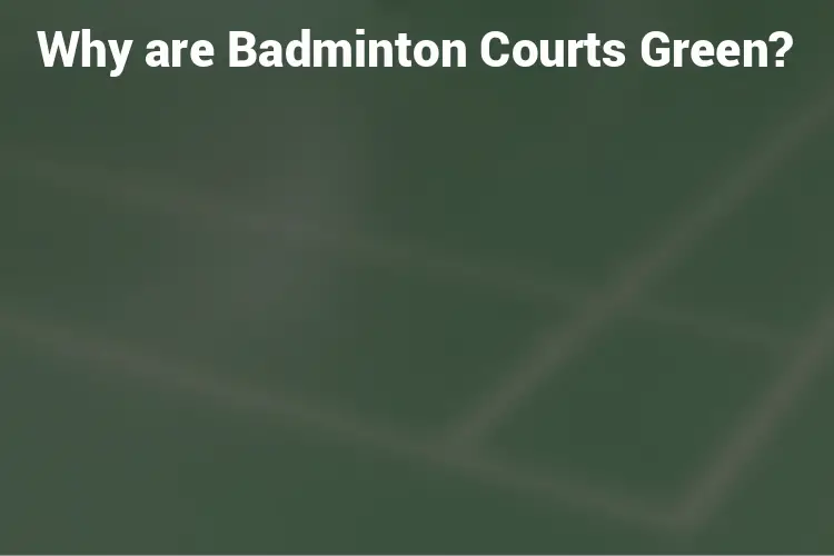 Why Are Badminton Courts Green